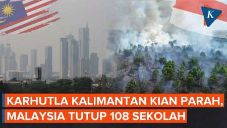 Malaysia Tutup 108 Sekolah Imbas Kabut Asap Kalimantan