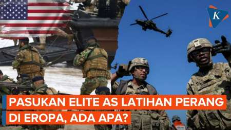 Pasukan Elite AS Latihan Militer di Eropa, Siap-siap Perang dengan Rusia?