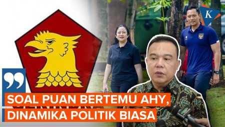 Saat Gerindra Tak Anggap Istimewa Pertemuan Puan-AHY