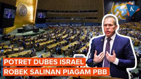 Momen Dubes Israel Robek Piagam PBB saat Protes Keanggotaan Palestina