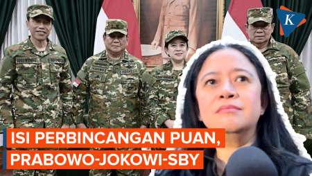 Puan Sebut Situasinya Santai Saat Bersama Prabowo, Jokowi, dan SBY 