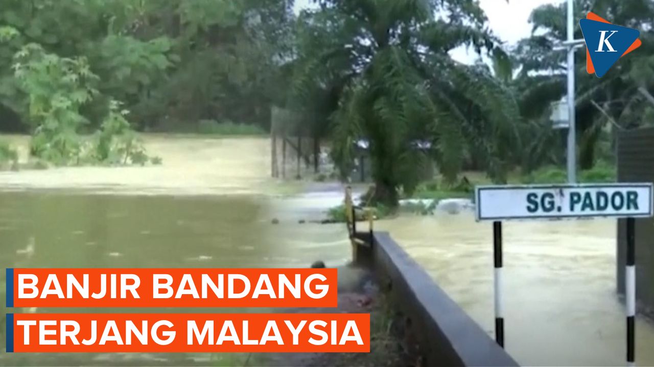 Banjir Bandang Terjang Malaysia, 27.000 Orang Dievakuasi