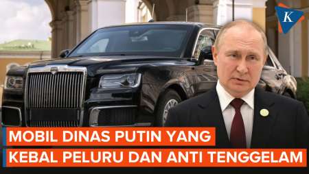 Mengintip Mobil Dinas Putin, Kebal Serangan sampai Dianggap 