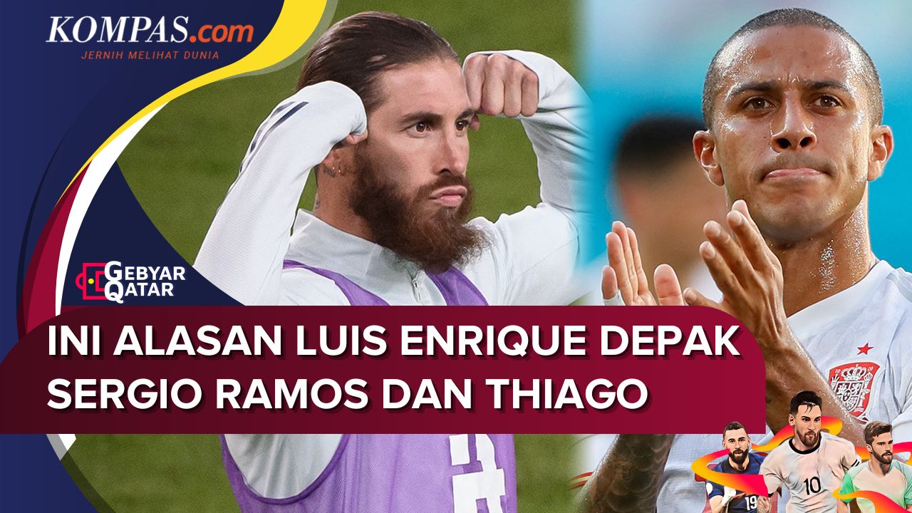 Alasan Sergio Ramos dan Thiago Alcantara Tak Masuk Skuad Timnas Spanyol