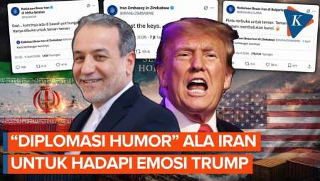 Iran Balas Amarah Trump dengan “Diplomasi Humor”, Narasi Santai Jadi Senjata Baru