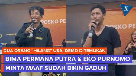 Bima Permana dan Eko Purnomo Minta Maaf Bikin Gaduh Usai Dilaporkan Hilang Setelah Demo Agustus