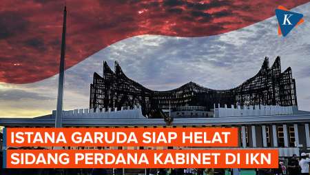 Hari ini, Sidang Perdana Kabinet Digelar di IKN