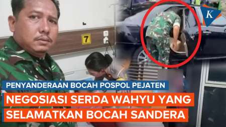 Pertama Kali Jadi Negosiator, Begini Cerita Serda Wahyu Bebaskan Korban Sandera Pejaten