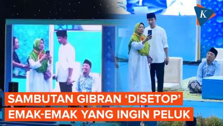 Detik-detik Pidato Gibran 