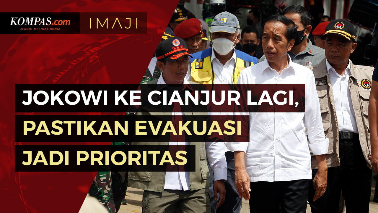 Momen Jokowi ke Cianjur Lagi, Pastikan Evakuasi dan Korban Gempa Ditangani Baik