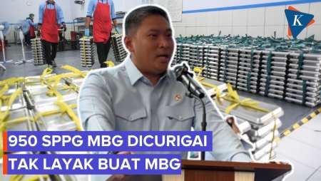 950 SPPG Dicurigai Tak Layak Sajikan MBG
