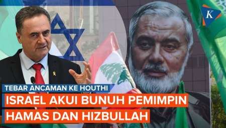 Israel Akui Bunuh Haniyeh, Sinwar, dan Nasrallah, Kini Ancam Houthi!