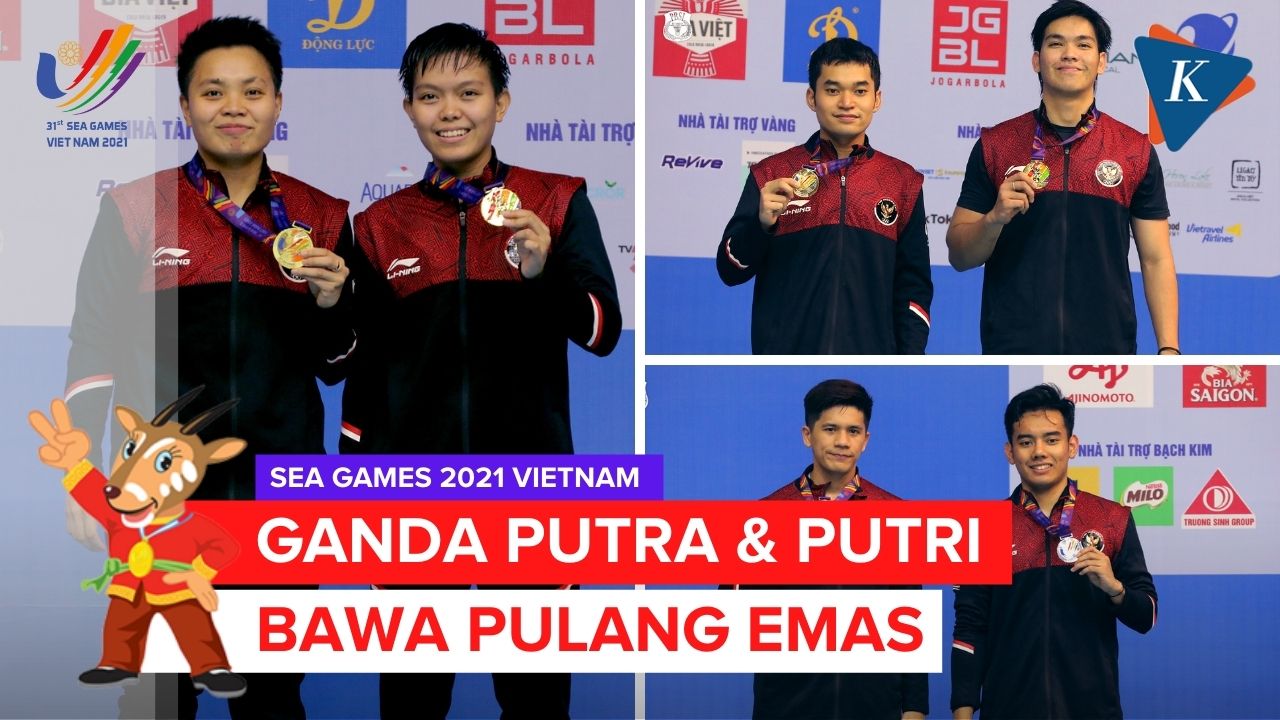 Hasil Final Badminton Ganda Putra dan Putri Sea Games 2022