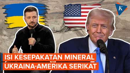 Ukraina Sepakat Serahkan Mineral ke AS, Bagaimana Isi Perjanjiannya?