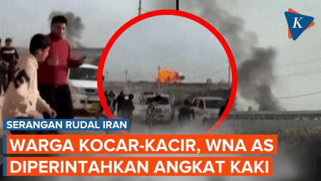 Iran Hantam Kedubes AS di Irak Dua Kali, Warganya Diminta Keluar dari Baghdad