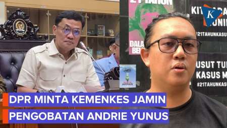 DPR Minta Pemerintah Tanggung Biaya Pengobatan Andrie Yunus Yang Disiram Air Keras
