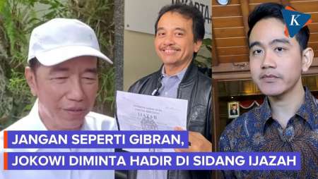 Minta Jokowi Hadiri Sidang Ijazah, Kubu Roy Suryo: Jangan Seperti Gibran