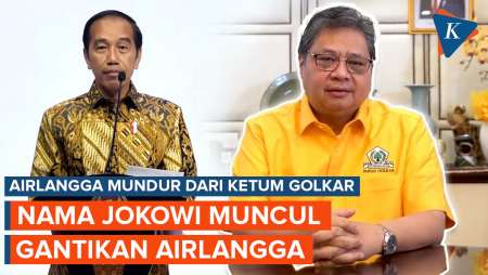 Nama Jokowi Mencuat Gantikan Airlangga, Waketum Golkar Tak Mau Berspekulasi