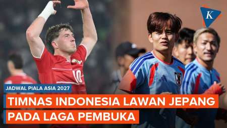 Jadwal Piala Asia 2027 Dirilis, Timnas Indonesia Langsung Lawan Jepang!