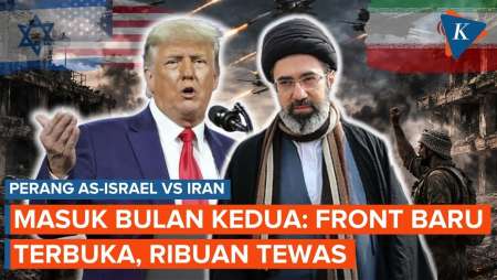 Genap Satu Bulan Perang AS-Israel Vs Iran, Hizbullah Dan Houthi Ikut Lancarkan Serangan