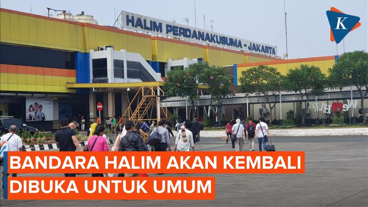 Bandara Halim Perdanakusuma Akan Dibuka Lagi untuk Umum September 2022