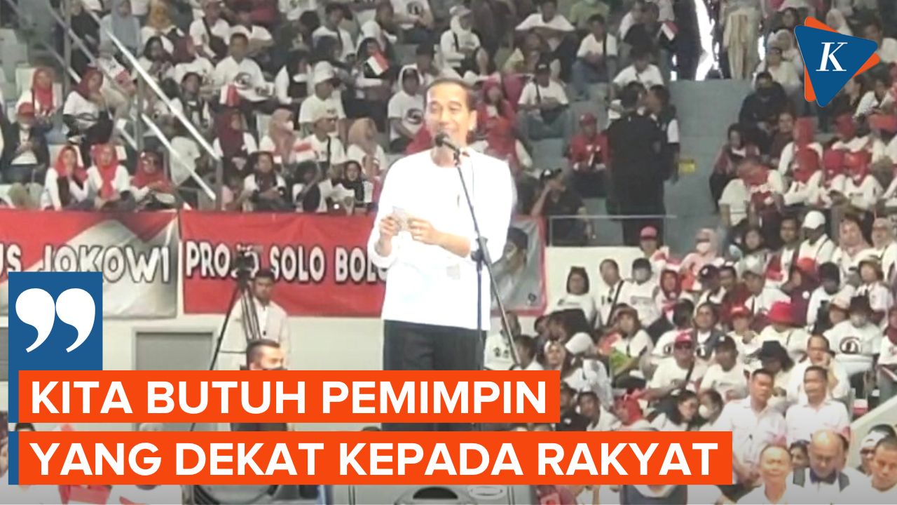 Kriteria Presiden 2024 ala Jokowi: Pemberani, Bukan Hanya di Istana