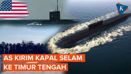 AS Kerahkan Kapal Selam ke Timur Tengah, Ada Apa?