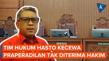 Praperadilan Hasto Tak Diterima, Tim Hukum: Ini Peradilan Sesat