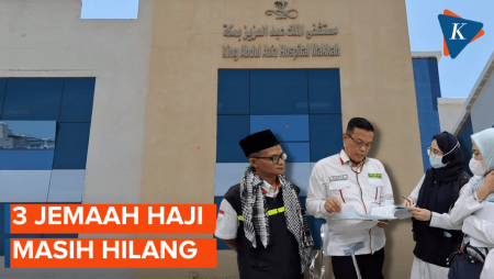 10 Jemaah Haji Hilang Saat Armuzna, 7 Orang Ditemukan, 3…