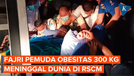 Fajri, Pria Obesitas dengan Bobot 300 Kg Meninggal Dunia di RSCM