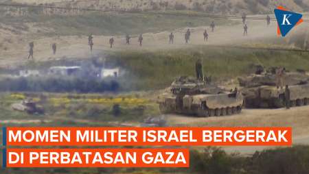 Detik-detik Pasukan Israel Bergerak di Perbatasan Gaza untuk Menyerang RS Shifa