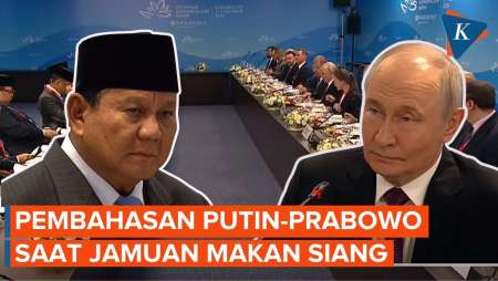 Prabowo-Putin Makan Siang Bersama, Bahas Apa Saja?