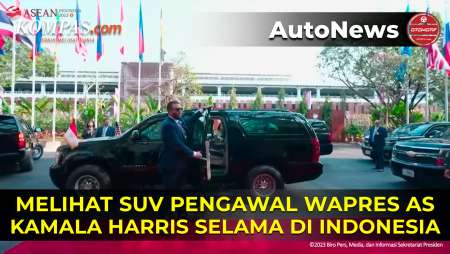 Iring-iringan Mobil Pengawal Wapres AS, Pakai Chevrolet Suburban