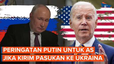 Putin Peringatkan AS Lagi, Siap Gunakan Nuklir Jika Kirim Pasukan ke Ukraina