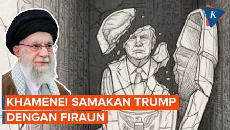 Khamenei Samakan Trump Dengan Firaun Dan Peringatkan Kejatuhan Presiden AS