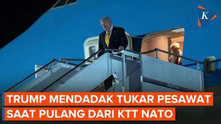 Trump Mendadak Ganti Pesawat Air Force One Usai Serang Iran, Ada Apa?
