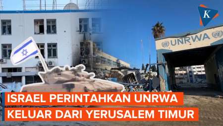 Israel Usir UNRWA dari Yerusalem Timur, Minta Kosongkan Kantor Pusat