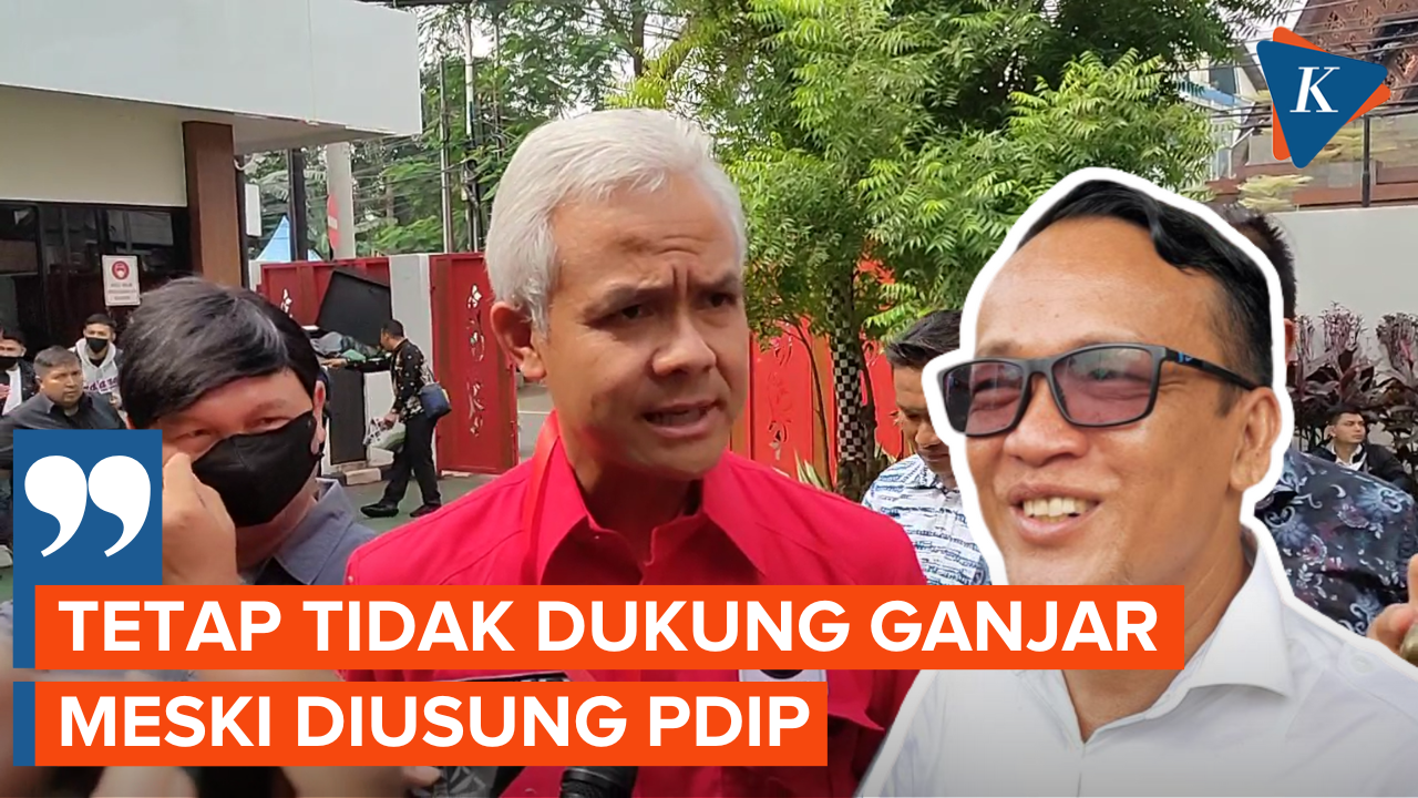 GP Mania Tak Lagi Dukung Ganjar Pranowo Meski Nanti Diusung PDIP