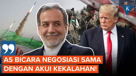Iran: AS Bicara Negosiasi Sama Dengan Mengakui Kekalahan!