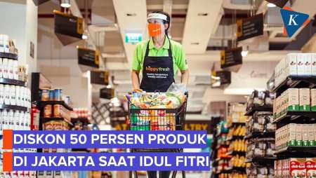 Produk-produk di Mal Jakarta Diskon 50 Persen Saat Libur Idul Fitri