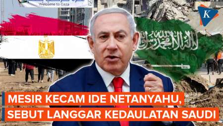 Netanyahu Ingin Bangun Negara Palestina di Arab Saudi, Mesir Nilai Tak Bertanggung Jawab