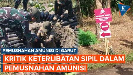 Pelibatan Sipil dalam Pemusnahan Amunisi di Garut Dipertanyakan