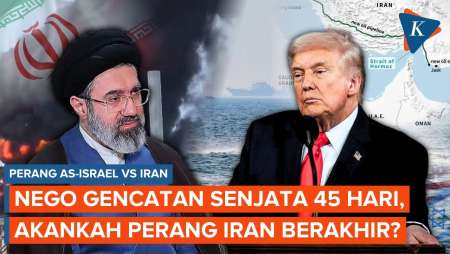 AS-Iran Jajaki Pembahasan Gencatan Senjata 45 Hari, Akankah Akhiri Perang?