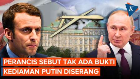 Perancis Sebut Tak Ada Bukti Kuat Kediaman Putin Diserang Drone