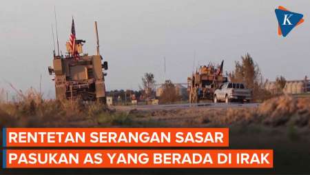 AS Serang Markas Milisi Pro Iran di Irak, Sebut sebagai Pembalasan