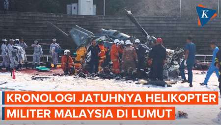 Kronologi 2 Helikopter Militer Malaysia Tabrakan di Lumut, 10 Orang Tewas