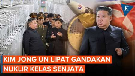 Ambisi Kim Jong Un "Genjot" Produksi Senjata Nuklir Korut, Siap Perang?