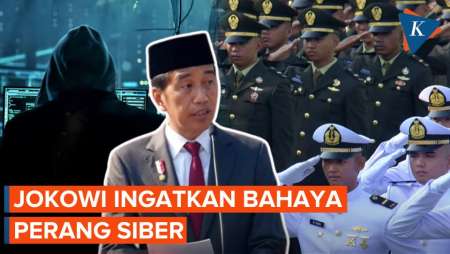 Jokowi Ingatkan Bahaya Perang Siber: Bisa Lumpuhkan Pelayanan Publik