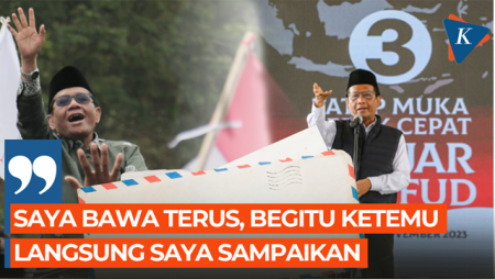 Jaga-jaga Berkesempatan Temui Jokowi, Mahfud Selalu Bawa Surat Pengunduran Dirinya