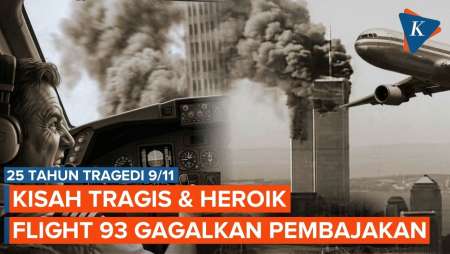 Lawan Teroris 9/11 di Kokpit Pesawat, Begini Kisah Heroik Penumpang Flight 93